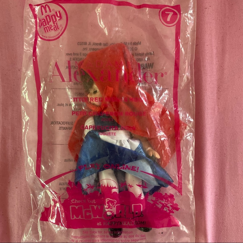 NWT Little Red Riding Hood Doll Happy Meal